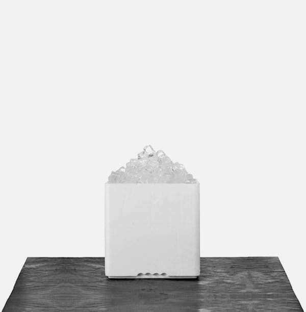 10 kg. ice in a box